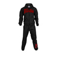 Fairtex VS3 Vinyl Sweatsuit - Black-Red