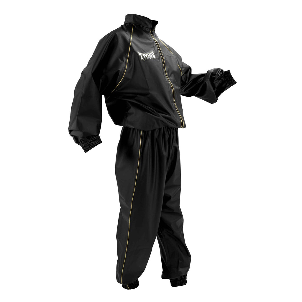 Twins Special VSS1 Classic Vinyl Sweatsuit - Black-Gold