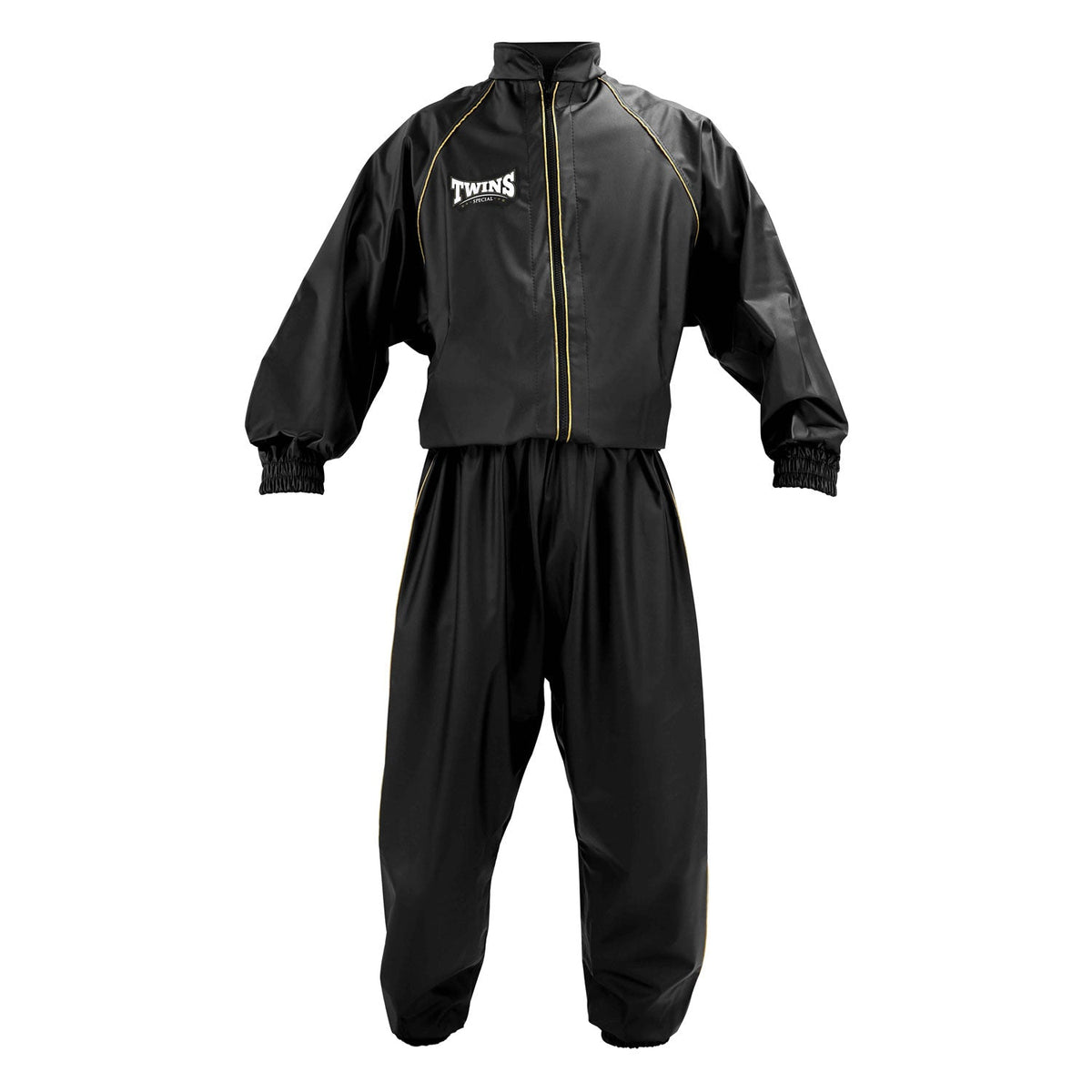 Twins Special VSS1 Classic Vinyl Sweatsuit - Black-Gold